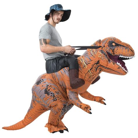 adult riding costumes|inflatable dinosaur riding costume.